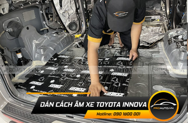 CÁCH ÂM CHỐNG ỒN XE TOYOTA INNOVA