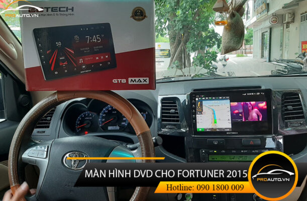 Màn hình DVD Android xe Fortuner 2015