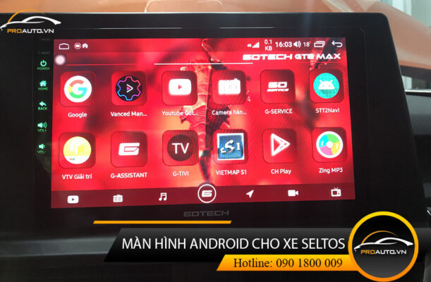 Màn hình Android cho xe Kia Seltos 2021 H3