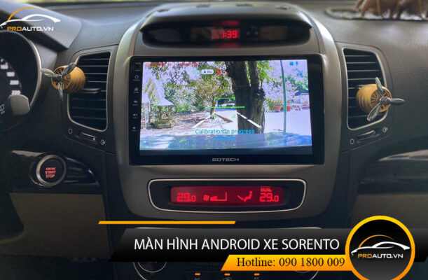 Màn hình android cho xe Sorento 2015 - 2016