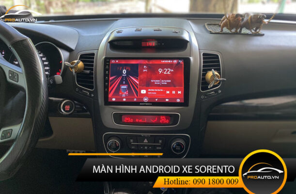 Màn hình android cho xe Sorento 2015 - 2016