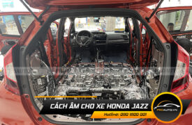 cách âm chống ồn xe Honda Jazz 2020