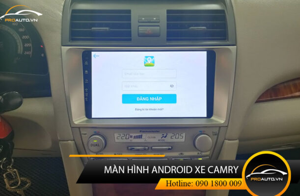 màn hình Android xe Toyota Camry H2