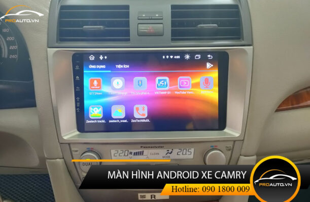 màn hình Android xe Toyota Camry H7