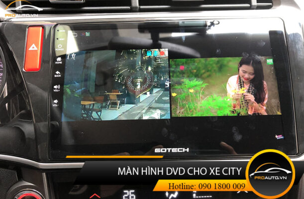 Lắp đặt màn hình Android xe Honda City