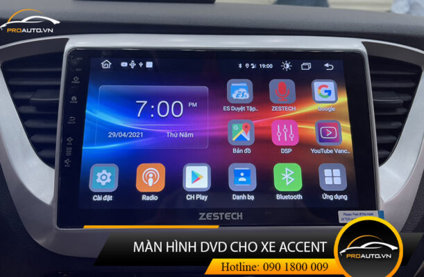 Màn hình DVD Android xe Huyndai Accent