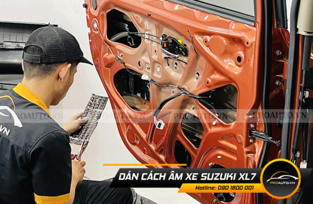 CÁCH ÂM CHỐNG ỒN XE SUZUKI XL7 2021