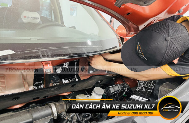 CÁCH ÂM CHỐNG ỒN XE SUZUKI XL7 2021