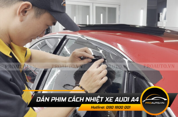 Dán phim cách nhiệt xe Audi A4