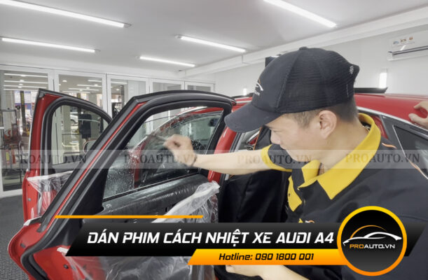 Dán phim cách nhiệt xe Audi A4