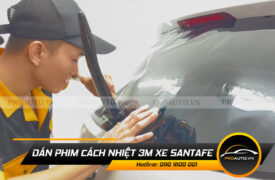 Dán phim cách nhiệt xe Hyundai SantaFe 2020