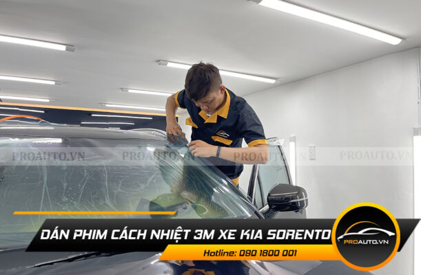 Dán phim cách nhiệt xe Kia Sorento 2021