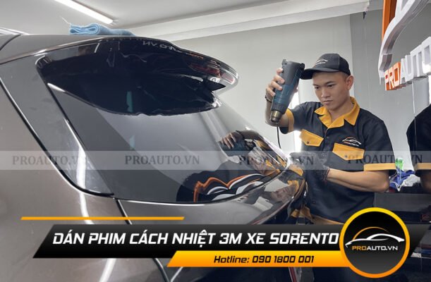 Dán phim cách nhiệt xe Kia Sorento 2021