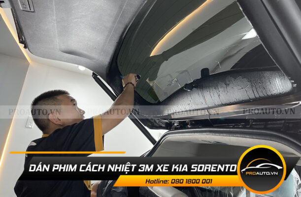 Dán phim cách nhiệt xe Kia Sorento 2021