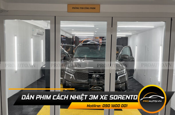 Dán phim cách nhiệt xe Kia Sorento 2021