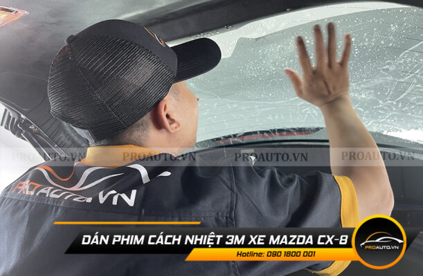 Dán phim cách nhiệt xe Mazda CX8 2021