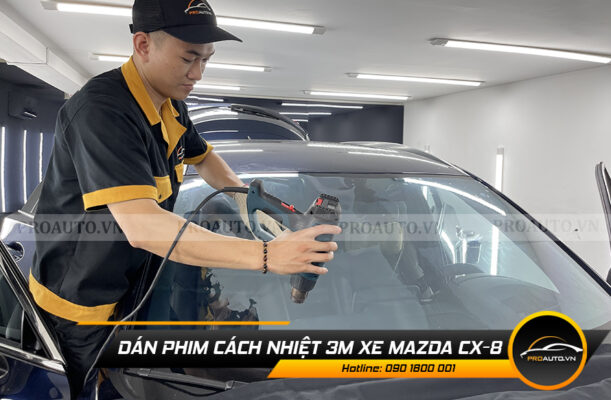 Dán phim cách nhiệt xe Mazda CX8 2021