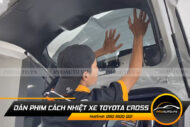 Dán phim cách nhiệt xe Toyota Cross 2021