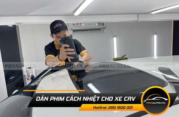 Dán phim cách nhiệt xe Honda CRV 2021