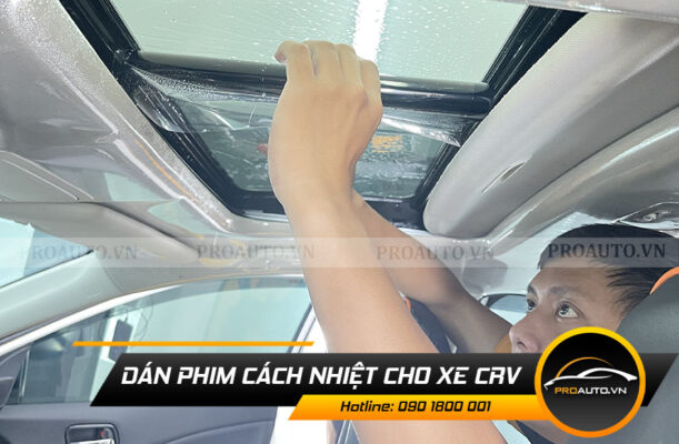 Dán phim cách nhiệt xe Honda CRV 2021