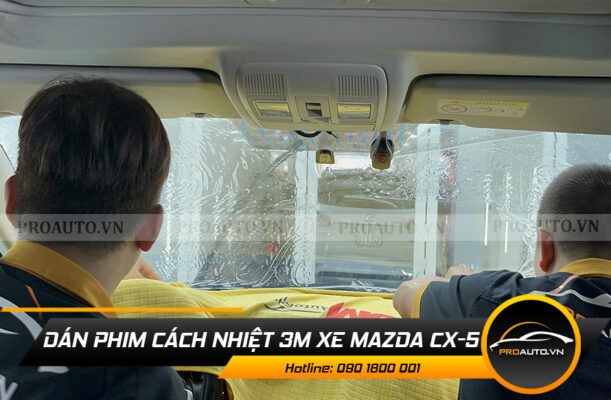 Dán phim cách nhiệt xe mazda cx5 2021 