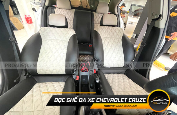 Bọc ghế da xe Chevrolet Cruze 2020 