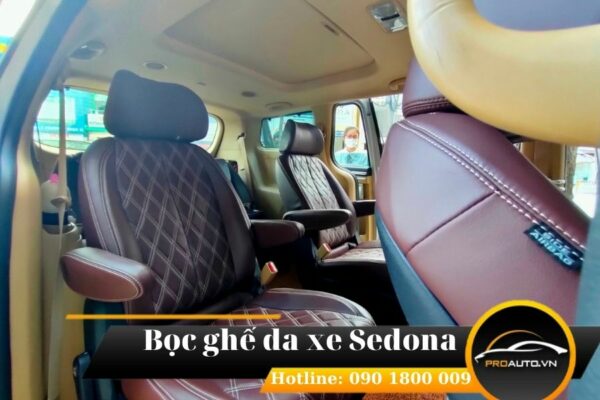 Bọc ghế da xe Kia Sedona 2020