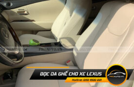 Bọc ghế da xe Lexus RX350