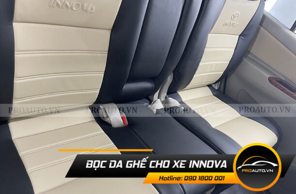 Bọc ghế da xe Toyota Innova 2021